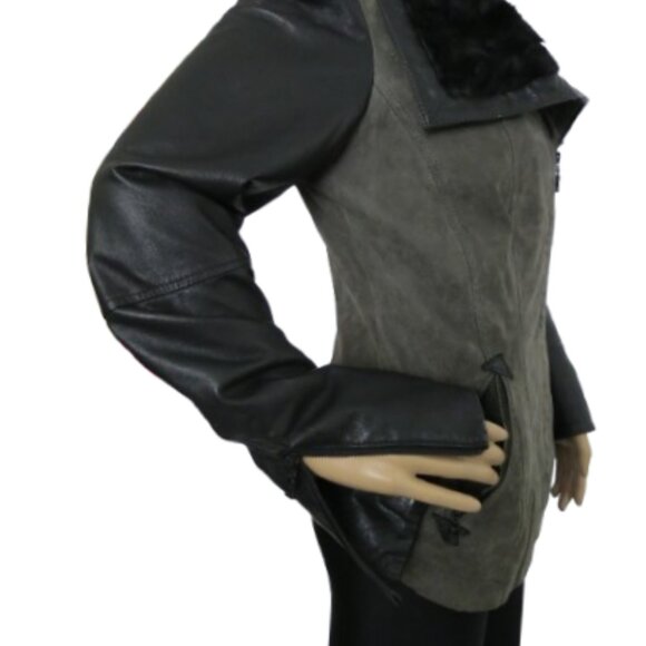 Danier Leather Lamb Fur Trim Thinsulate Jacket - Picture 5 of 7